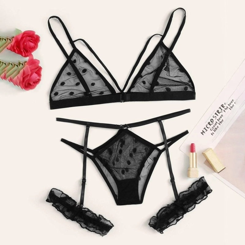 Two-piece Sexy Lingerie Little Lace