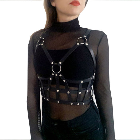 Adjustable Bondage Queen Sexy Lingerie