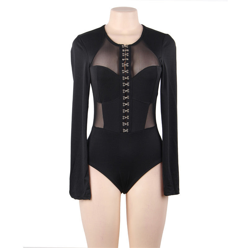 Sexy Lingerie Sexy Bodysuit Mesh Perspective