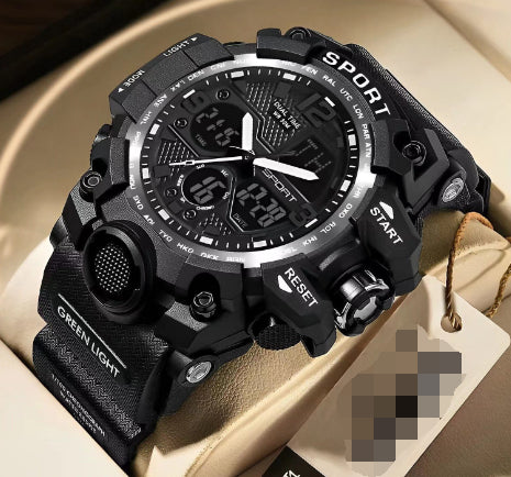 Dual display multi-function electronic watch