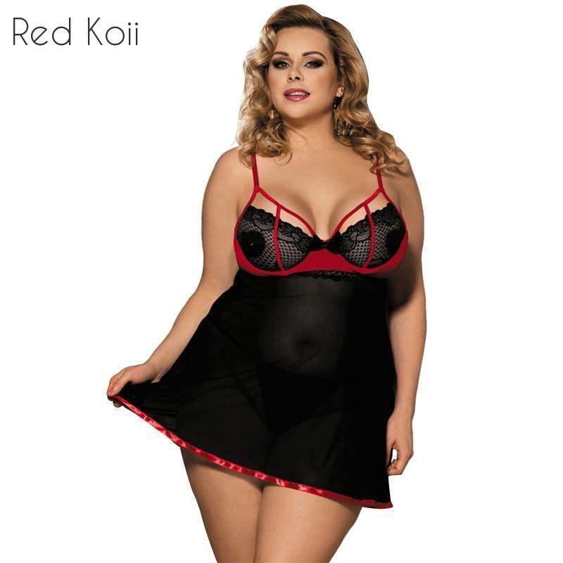 Taille Dress String Lingerie Babydoll