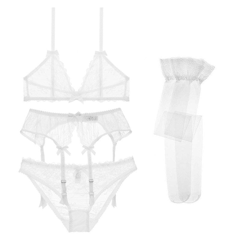 Ladies French Triangle Cup Lingerie Set