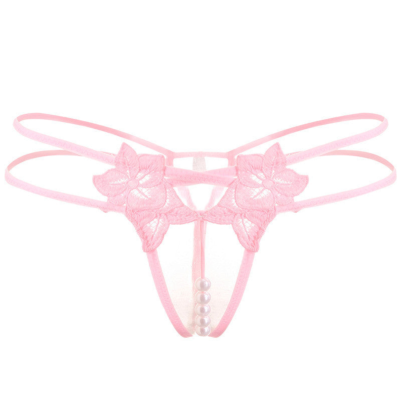 Erotic Lingerie Sexy Embroidered Women's Thong