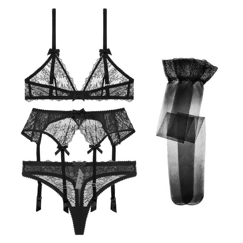 Ladies French Triangle Cup Lingerie Set