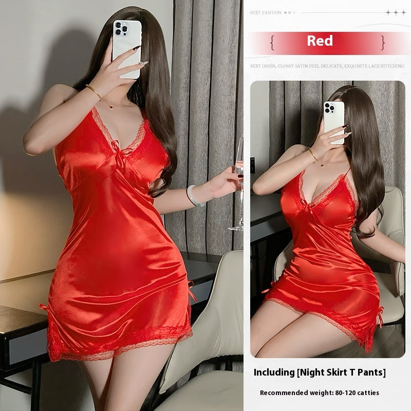 Sexy Lingerie Pure Desire Style Slip Nightdress