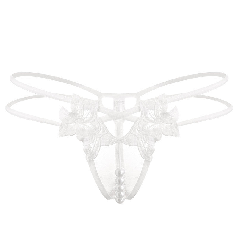 Erotic Lingerie Sexy Embroidered Women's Thong