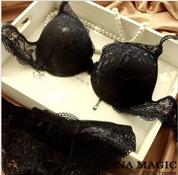 Sexy Lingerie Full Lace Bra Set