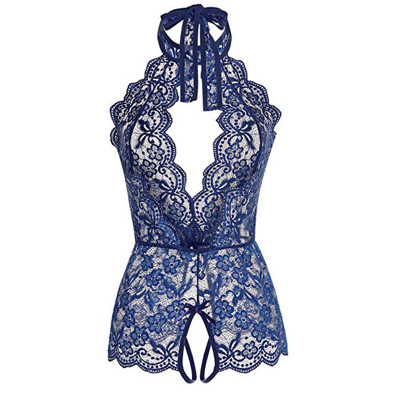 Lingerie Lace Sling Bodysuit Large Size Pajamas