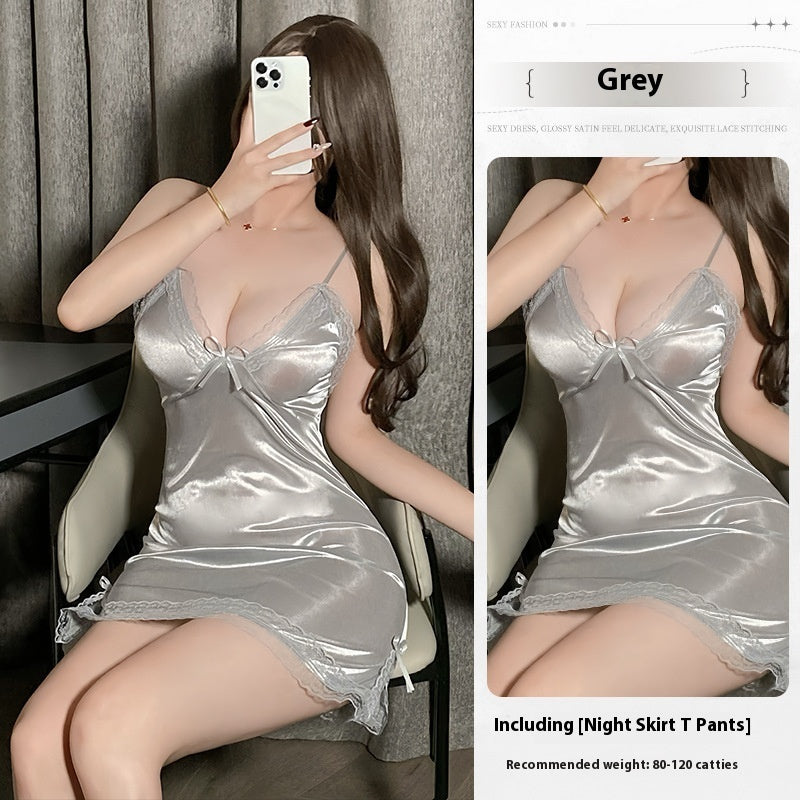 Sexy Lingerie Pure Desire Style Slip Nightdress